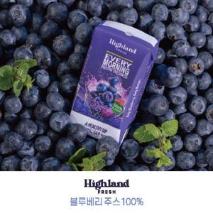 하이랜드 프레쉬 100% 블루베리 착즙 주스 96팩 120mL