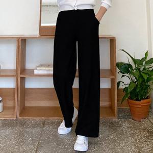 [빠른배송][봄/가을원단.ver 입고] 여성 세미와이드 밴딩 슬랙스