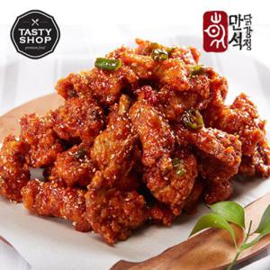 [만석닭강정] (순살)보통맛(3월 28일 도착 예정)