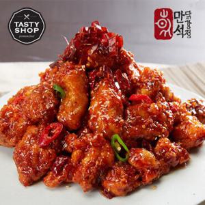 [만석닭강정] (순살)핫끈한맛(3월 21일 도착 예정)
