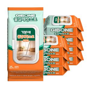 기본에 두툼한 물걸레 청소포 표준형 25매 8팩