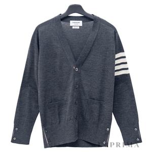 [톰브라운] 남성 4-바 메리노 울 가디건 MKC002AY1014-022