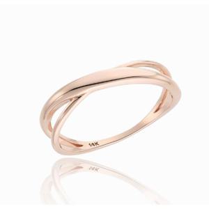 [로이드] 데일리 크로스 14k 반지 LRS22008G