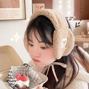 은창)베어 러블리 뽀글이 귀도리 목도리 귀마개 겨울