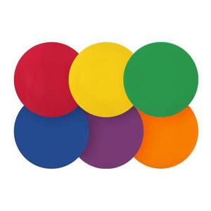 낫소 축구 마커 레인보우 원마커 6개입 세트 (NDTEM-102) 스포츠 경기 훈련용품