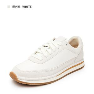 [ 금강제화] 랜드로바 클락스 여성 CRAFT RUN LACE 화이트 쿠션 스니커즈 CLAOXC2108WF9