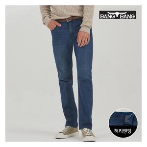 [뱅뱅][뱅뱅] 남성 라이크라 스트레치 데님_인디고