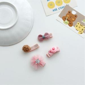 청결공감 러블리 머리핀세트 4종