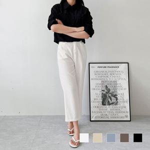 통바지 델라라 9부 린넨 포켓 SD 230350