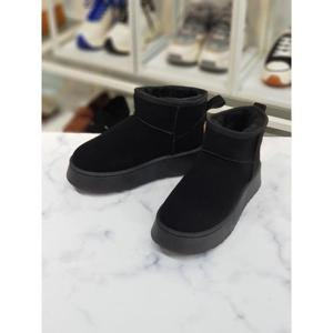 한슈 세이브존07 스웨이드 퍼 숏부츠 4cm HS46A-8pr