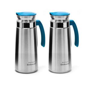 키친아트 라팔 스텐물병 1300ml 블루 2P세트