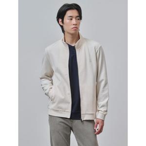 [빈폴멘] 밀라노조직 집업 카디건 - 아이보리 (BC4741C420)