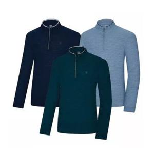 [콜핑]LD18 남성 봄/여름 하이클 집업티셔츠  KVT0480M