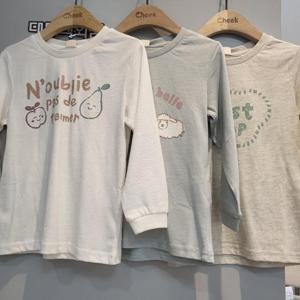 치크 DP01 가을그래픽 긴팔티셔츠 CKLA2481B