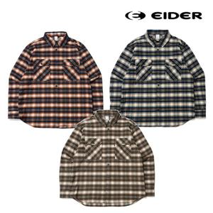 [아이더]남성 가을 남방 체크 기모 셔츠 DMU23401