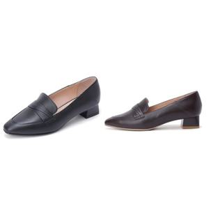 [금강제화(여성)]르느와르 여성 드레스 로퍼 펌프스 RENPUC4517K1,K3 블랙,브라운 3CM