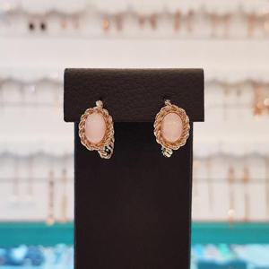 볼라레 세이브존01 귀걸이 오스트리아 스톤 은침 링귀걸이 LE591