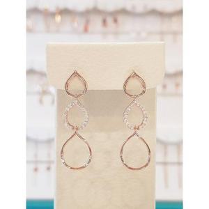 볼라레 세이브존01 선물하기 물방울 라인 롱 드롭 이어링 spe868