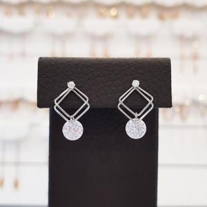 볼라레 세이브존01 엄마생신선물 큐빅 사각 SSE476