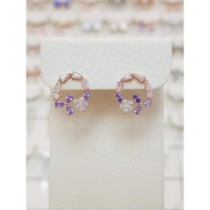 볼라레 세이브존01 매그놀리아 꽃 데일리 귀걸이 spe948