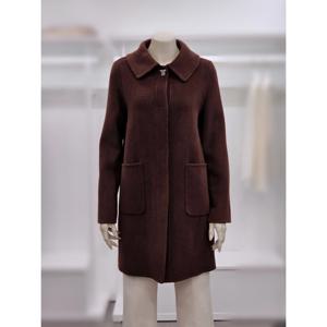 [프렐린]ROH244010 카라넥 모 캐시미어 혼방 핸드메이드 코트