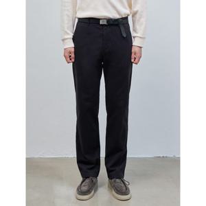 [빈폴멘] 기모 코튼 도비 레귤러 팬츠 - 블랙 (BC4Y21C275)