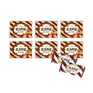 크라운 초코하임 284g 6각 박스포장 사무실간식
