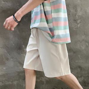 반바지 캐주얼바지 7부바지 허리밴딩 팬츠