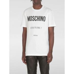 모스키노 반팔 티셔츠 07195241 1001 White