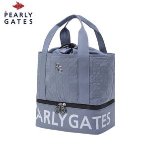 [파리게이츠] 파리게이츠 여성 스마일 퀼팅 로고 보온백 521D3BGA02_BL