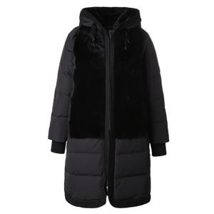 [조순희]렉스퍼 블럭 루즈핏 구스패딩(FLWC517)