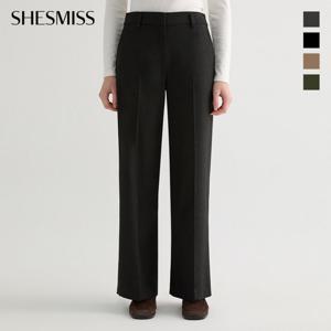 [쉬즈미스] 백 밴딩 와이드 팬츠_SWWSLO41220