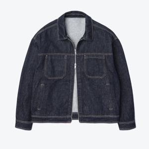 [애드호크]남성 데님 집업 투 포켓 트러커 자켓 HA3DJ11_CA