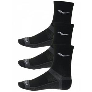 써코니 인페르노 쿠션 미드-크루 삭스 3팩 블랙 S311003-001