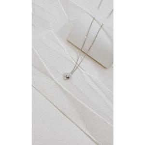 로이드 14K 튜더로즈 다이아몬드 쁘띠 목걸이 LNF24029D