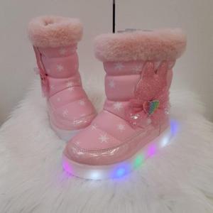 TALENTKIDS HC24 TS눈꽃패딩LED핑크부츠 TSW71DSW10