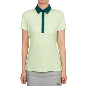 제이린드버그 골프웨어 여성 카라 반팔티셔츠 AWJT07881 M037