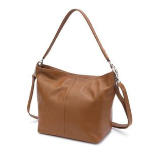 BAGSH6206WGICF3 금강제화 Gianni Conti 수입 여성 소가죽 숄더 앤 크로스백(브라운)