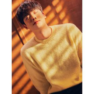 [빈폴멘] 남여공용 Cozy&Fuzzy 라운드 니트  레몬 (BC4Y51C60F)