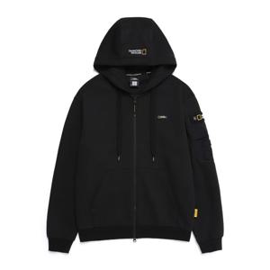 내셔널지오그래픽N251UFT950 마게이 후드 풀집업  CARBON BLACK