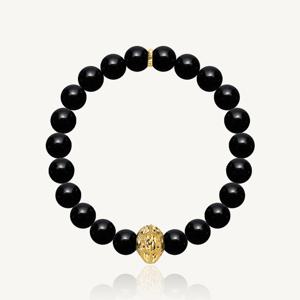 수앤진골드 스네이크 참 오닉스 팔찌 24K 순금 3.75g