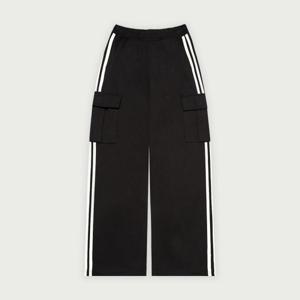 [행텐주니어]행텐틴즈 사이드 테이핑 카고 와이드 밴딩팬츠_100(