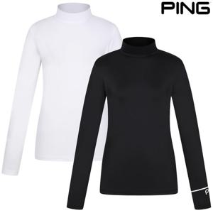 [핑골프][PBS]여성 반목 긴팔 이너 티셔츠 121E1TI051