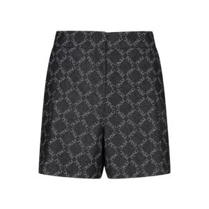 [핑골프]양말증정여성 자카드 원턱 반바지 (121E1PS183)