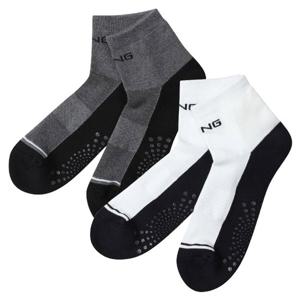 [핑골프]남성 배색 단목 양말 (111E1SC003)