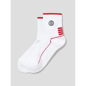 [빈폴골프ACC] (BE52KTA016) 여성 바닥 메쉬 미들삭스 - 레드