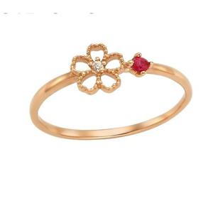 [로이드][GB] 탄생화 18K GOLD 반지 LRT16081T