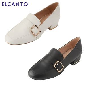 [엘칸토]여성쿠션 골드 버클 데일리 로퍼 LCWD37U513
