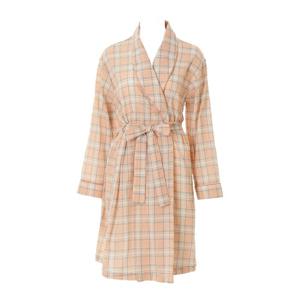 가볍고 쾌적한 요루면 체크패턴 여성 로브가운 샤워가운 WRB2472W