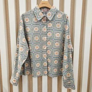 스테파니 HC11 플라워나염셔츠 a24sh4104